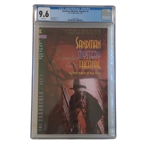 D.C. Vertigo Comics SANDMAN MYSTERY THEATRE #1 CGC Graded 9.6 WP - Picture 1 of 11